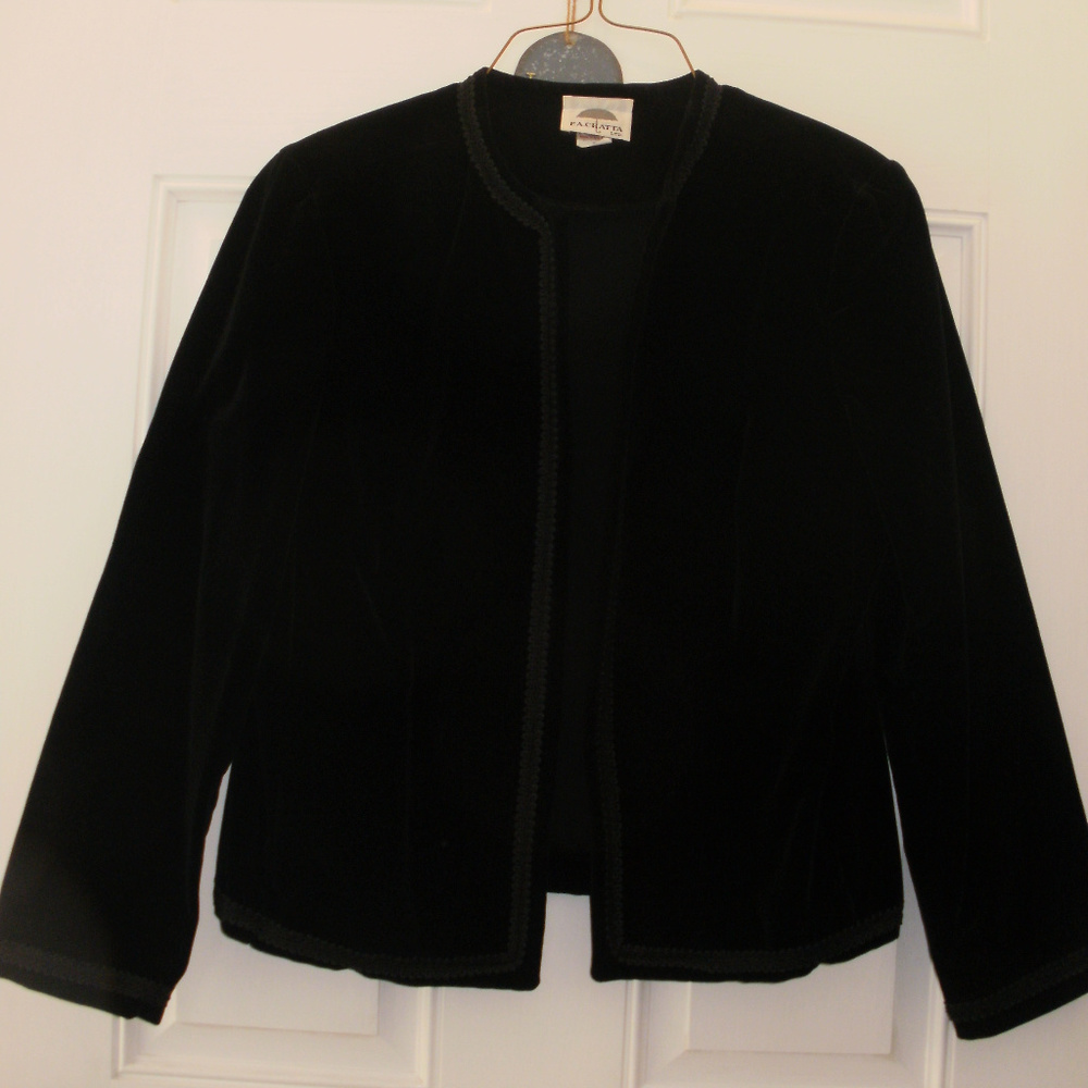 F.A. Chatta, LTD Velvet Jacket